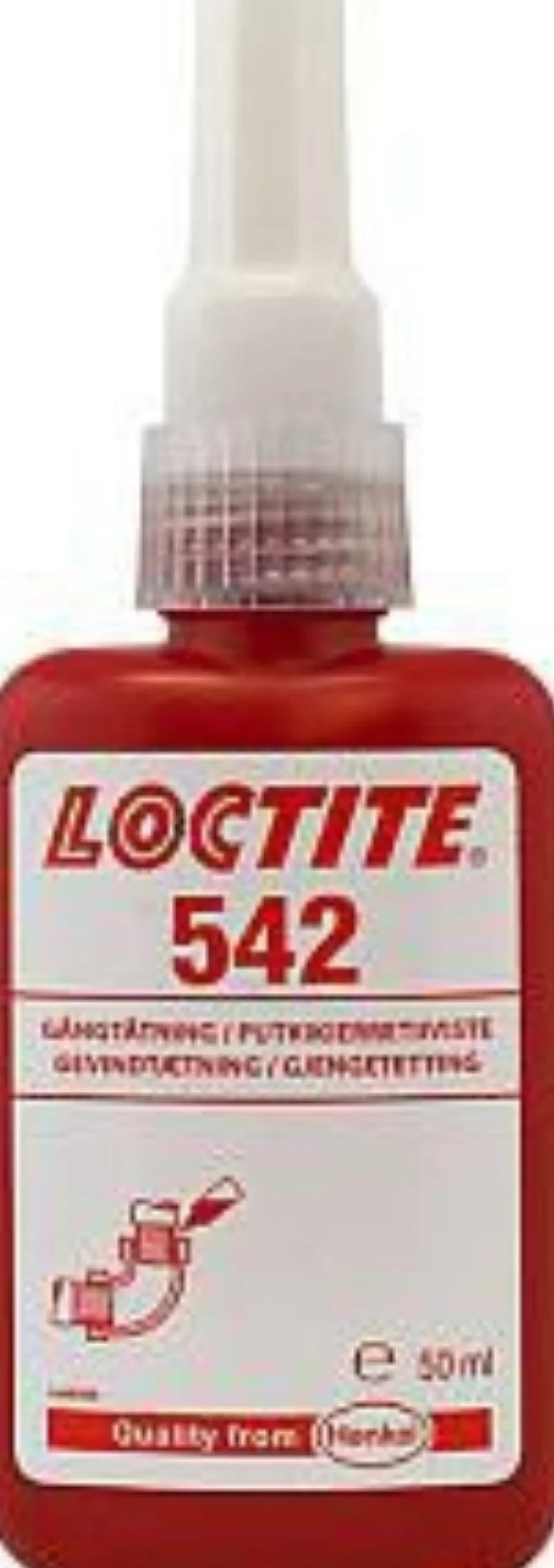 Loctite 542 hydrauliktætning, middel styrke, 50ml
