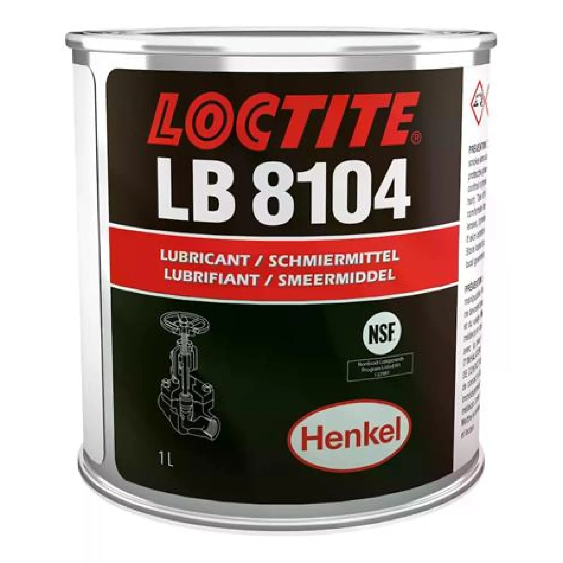 LOCTITE Silikonefedt LB 8104, 1000 ml