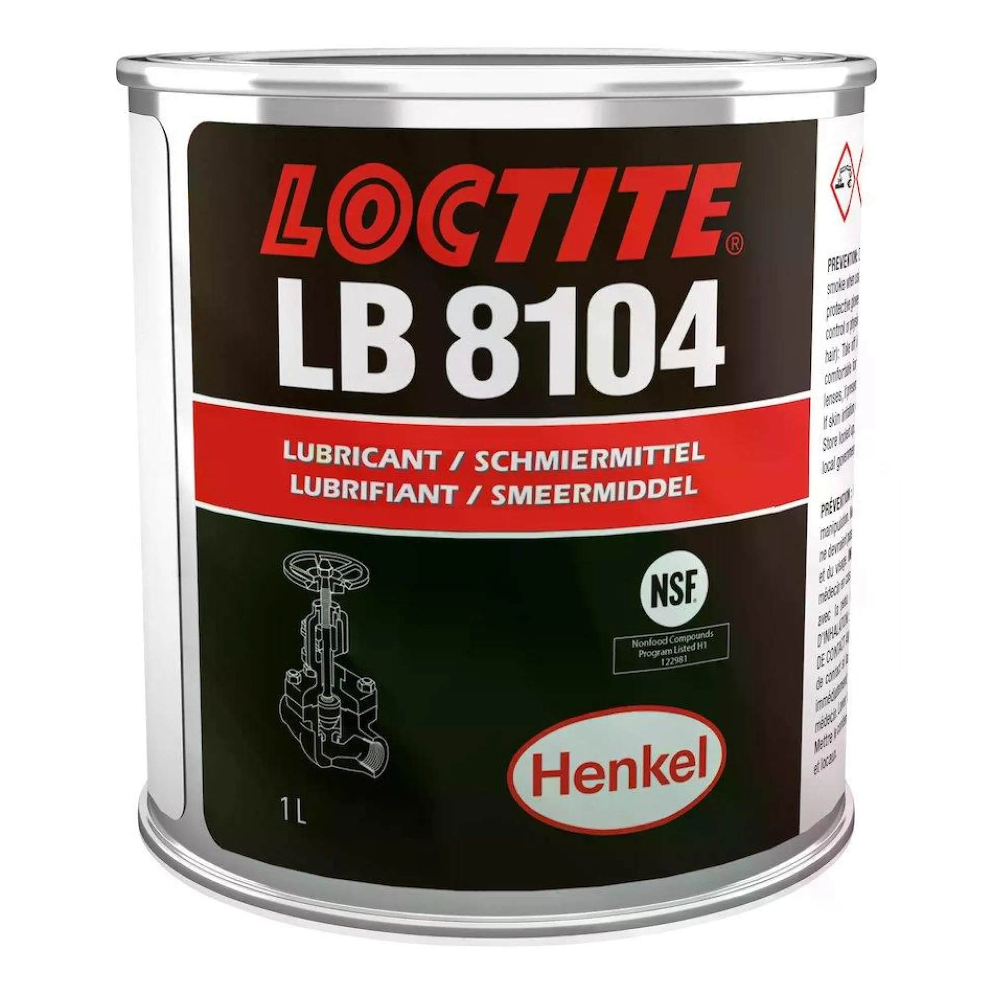 LOCTITE Silikonefedt LB 8104, 1000 ml