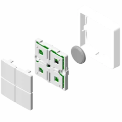 Logic Group Matrix ZBA Z-WAVE batteridrevet betjeningstryk