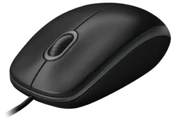 Logitech B100 optisk MUS, SORT, usb