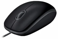 Logitech B110 Silent, kablet USB optisk mus, 3 knapper