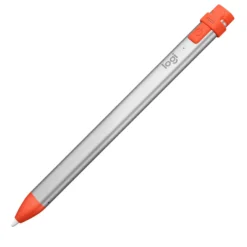 Logitech Crayon, digital styluspen til iPad 2018 og nyere, orange/hvid