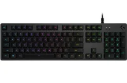 Logitech G512 Carbon, mekanisk gaming tastatur, GX Brown
