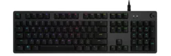 Logitech G512 Carbon, mekanisk gaming tastatur, GX Brown, UK layout
