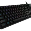 Logitech G512 Carbon, mekanisk gaming tastatur, GX Red