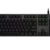Logitech G512 Carbon, RGB mekanisk gaming tastatur, GX Red