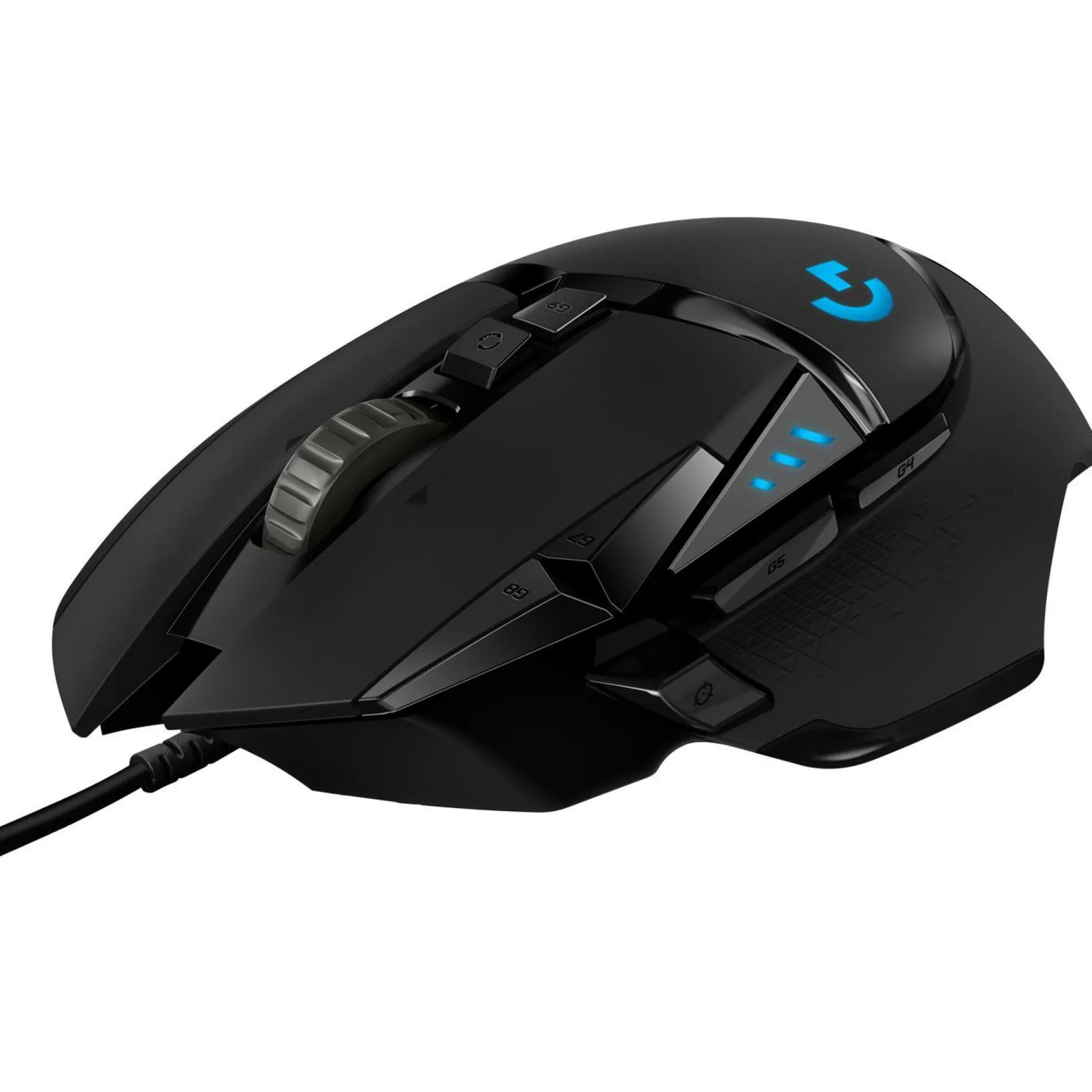 Logitech G502 HERO, kablet gaming mus, USB Type-A, 16.000 DPI, sort
