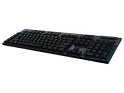 Logitech G915 Lightspeed, trådløst RGB mekanisk gaming tastatur, carbon