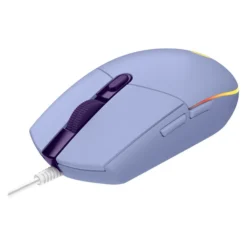 Logitech G203 Lightsync, kablet gaming mus, lilla