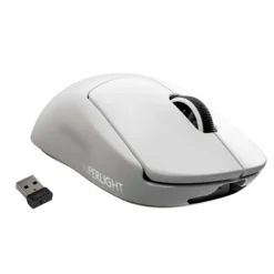 Logitech G PRO X Superlight, trådløs gaming mus, hvid