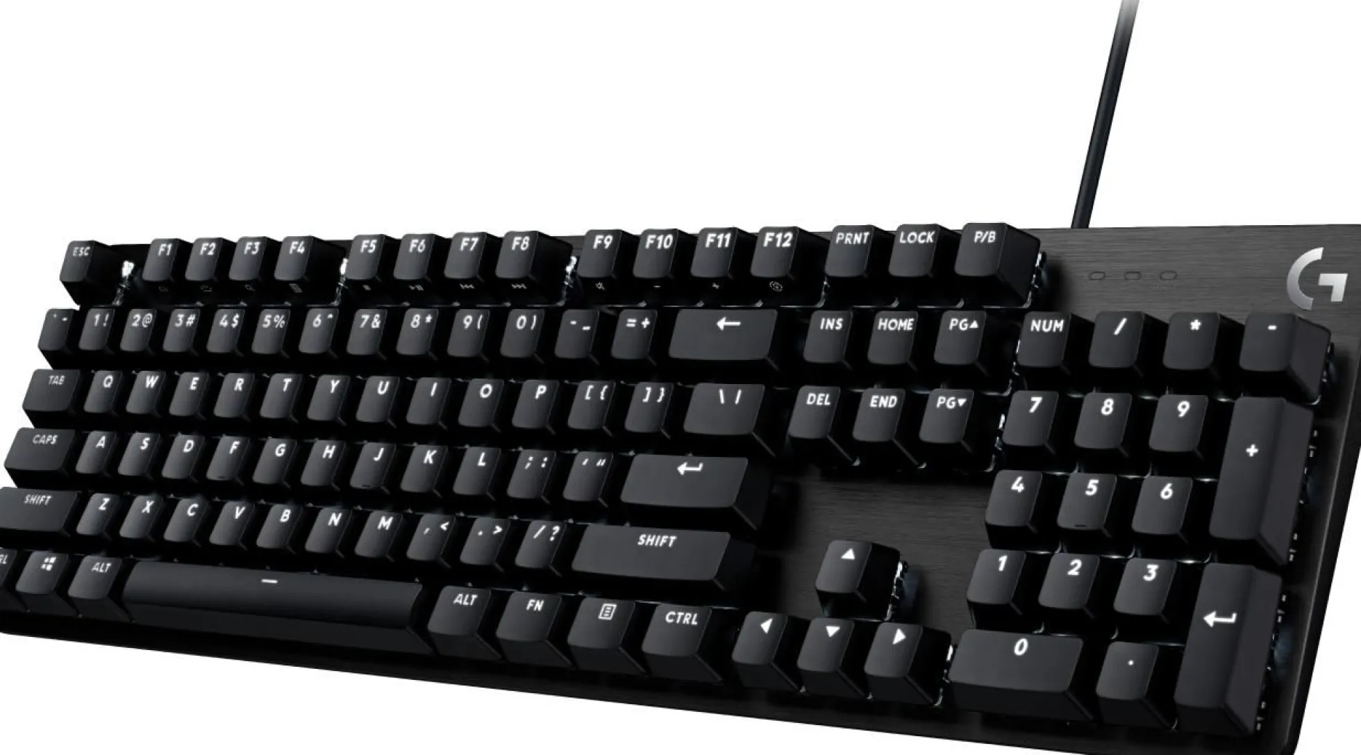 Logitech G413 SE, mekanisk gaming tastatur, sort
