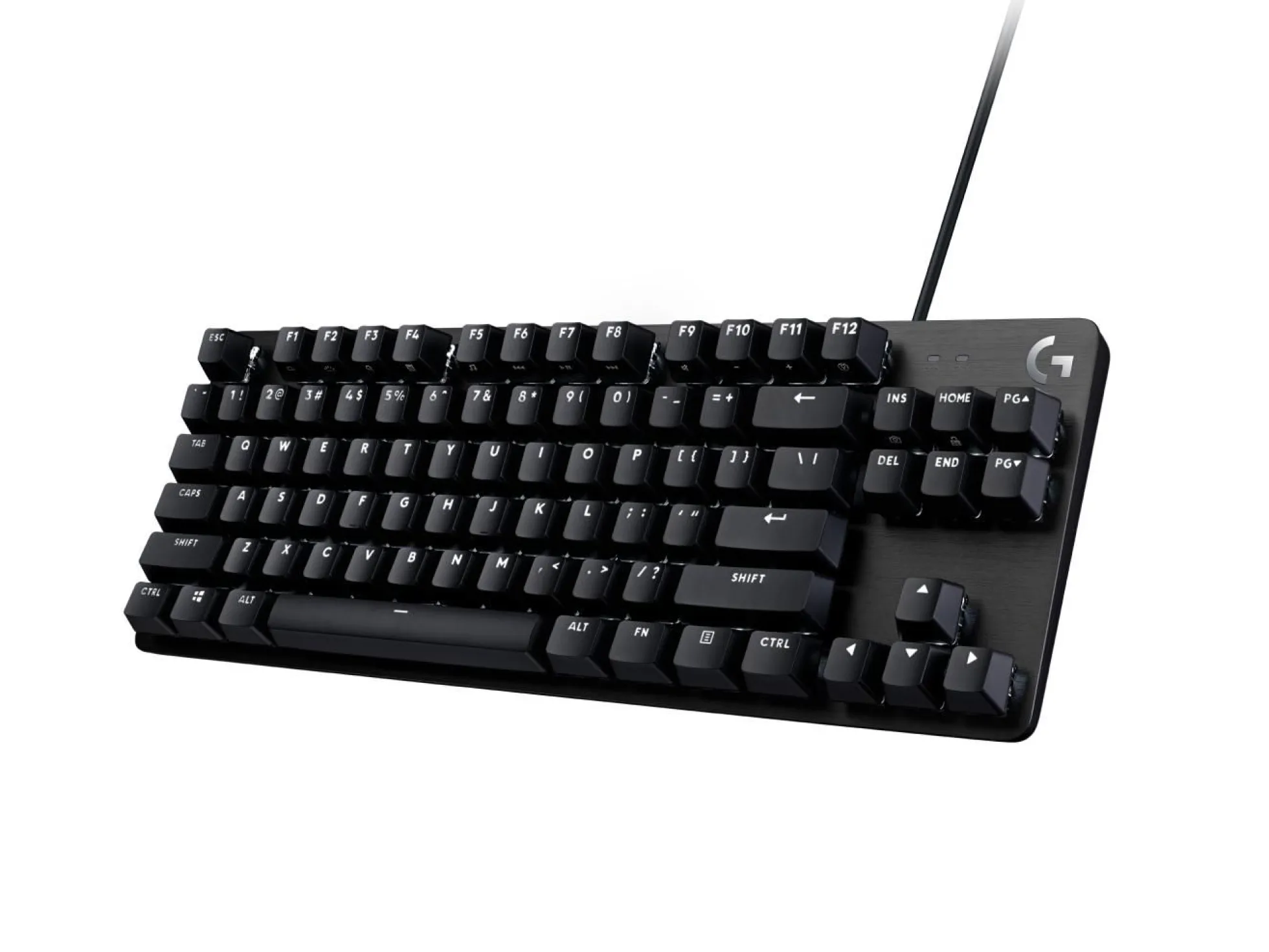 Logitech G413 TKL SE, mekanisk gaming tastatur, nordisk layout, sort