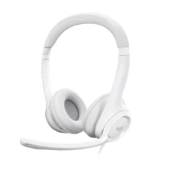 Logitech H390, kablet USB-A headset, hvid