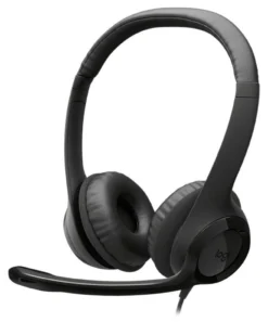 Logitech H390, kablet USB-C headset, sort