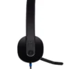 Logitech H540, kablet USB computer-headset, sort