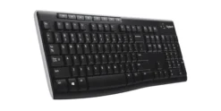 Logitech K270, trådløst tastatur, nordisk layout, sort