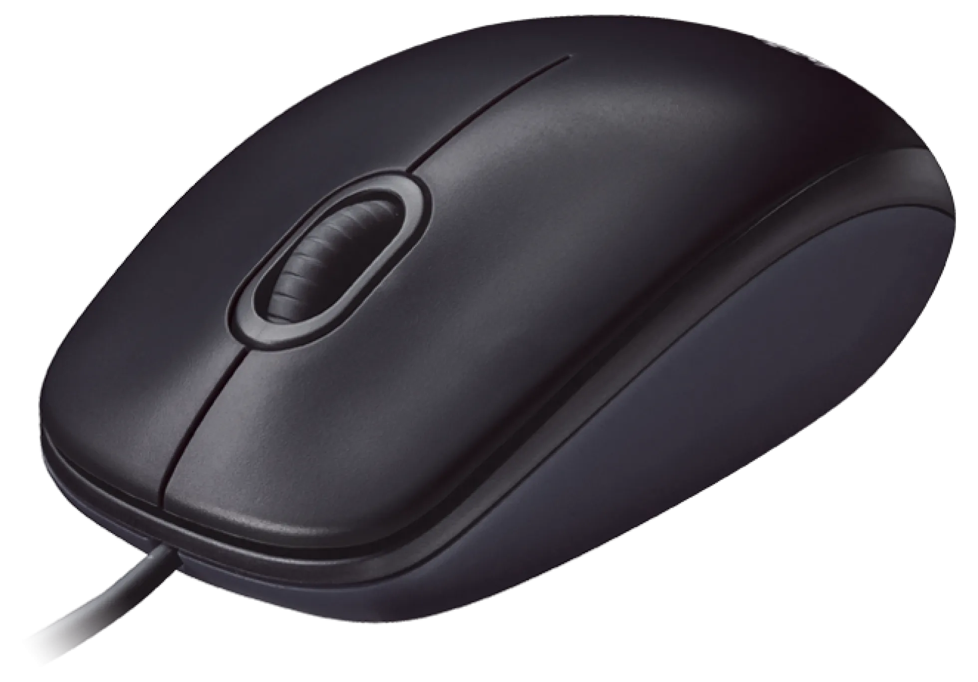 Logitech M90, kablet optisk mus, USB, 1000 DPI, grå