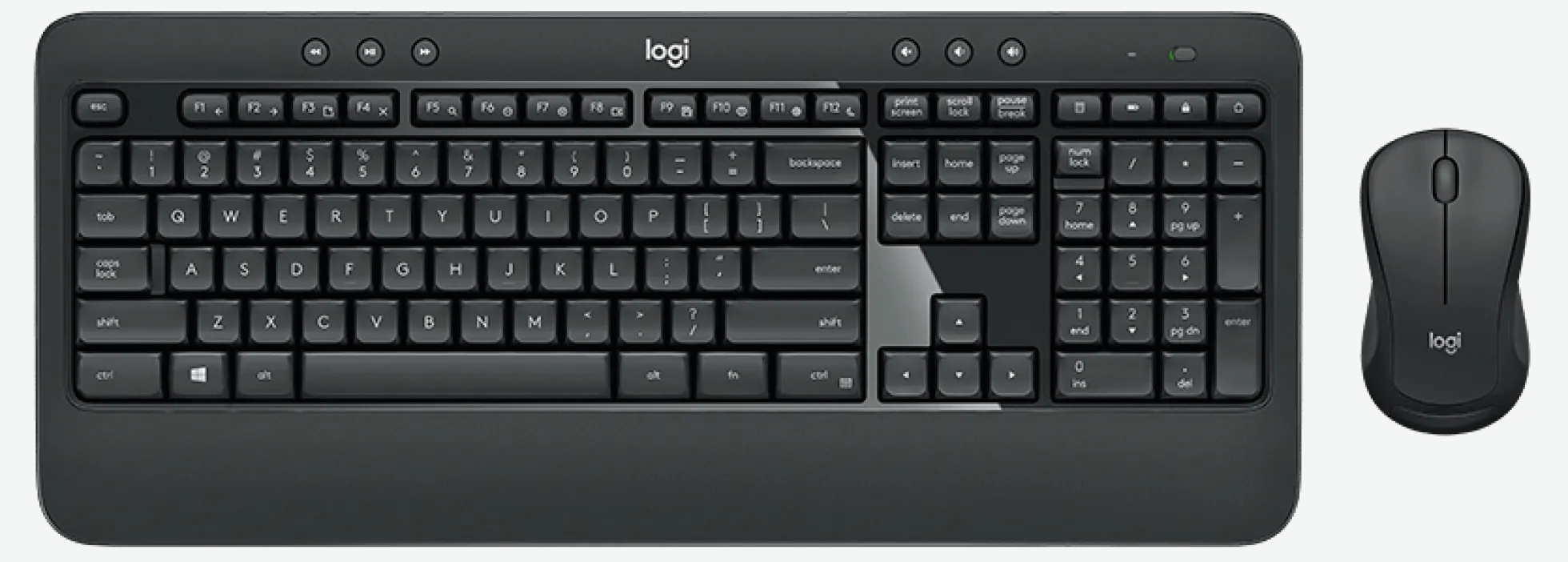 Logitech MK540 Advanced, trådløst tastatur og mus sæt