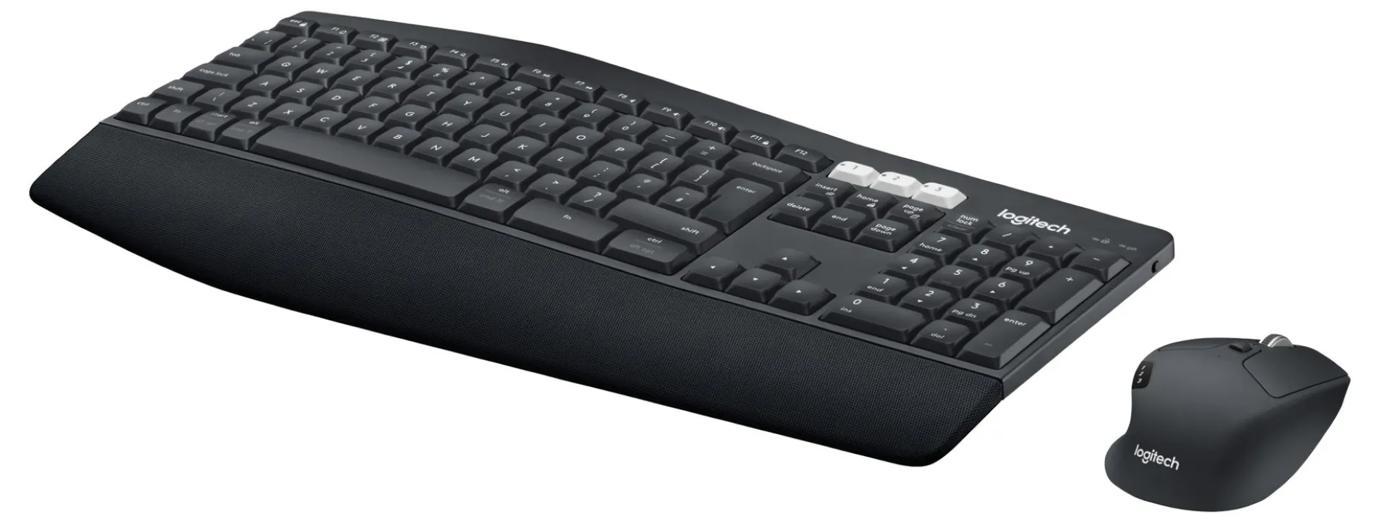 Logitech MK850 Performance, trådløst tastatur og mus sæt, sort