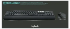 Logitech MK850 Performance, trådløst tastatur og mus sæt, sort