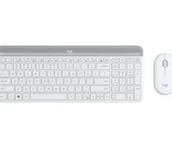 Logitech MK470 Slim Combo, trådløst tastatur og mus