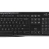 Logitech MK270, trådløst tastatur og mus sæt, sort