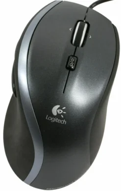 Logitech M500S, kablet optisk mus, sort