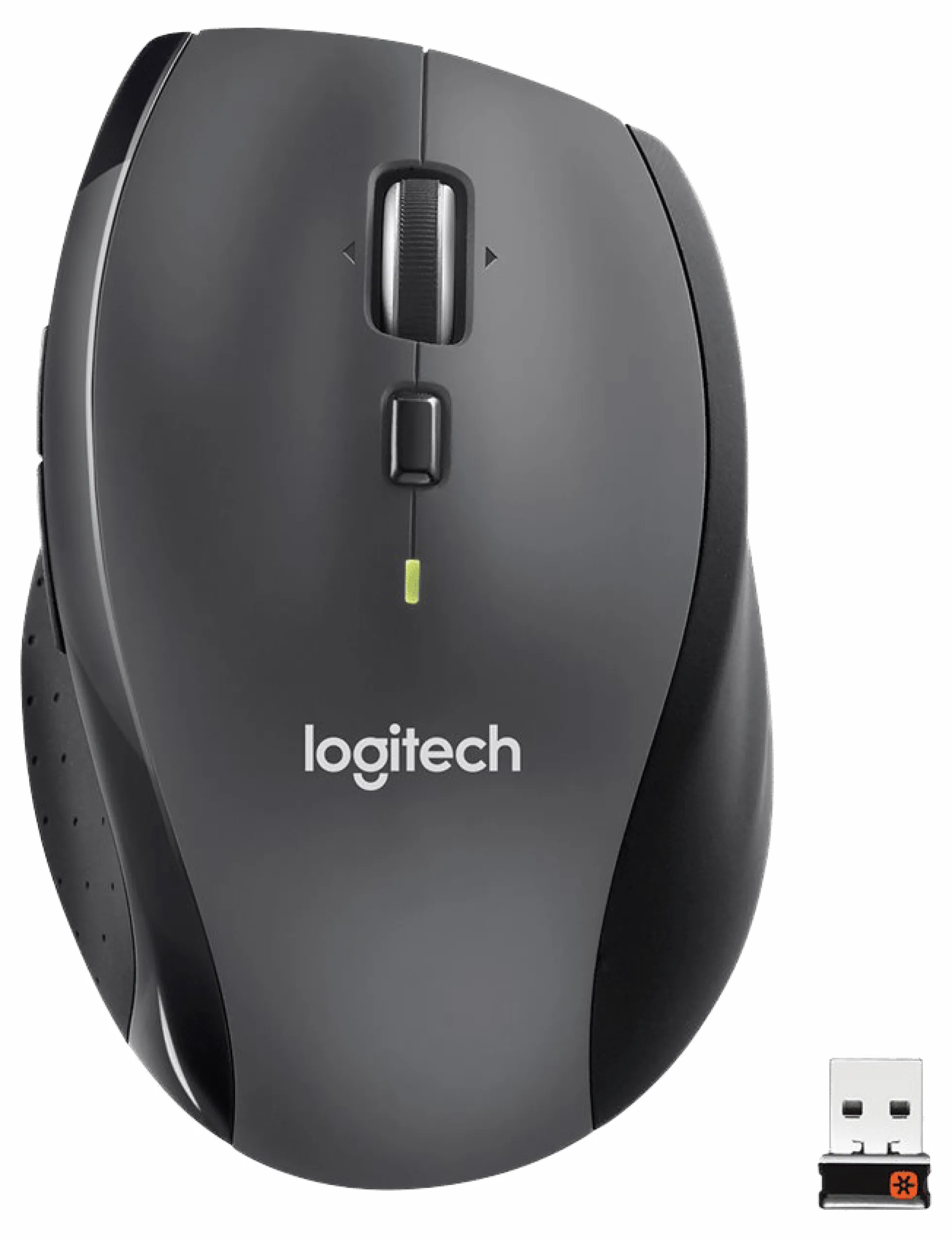 Logitech M705, trådløs mus, sort