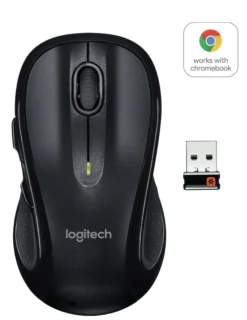 Logitech M510, trådløs mus, sort