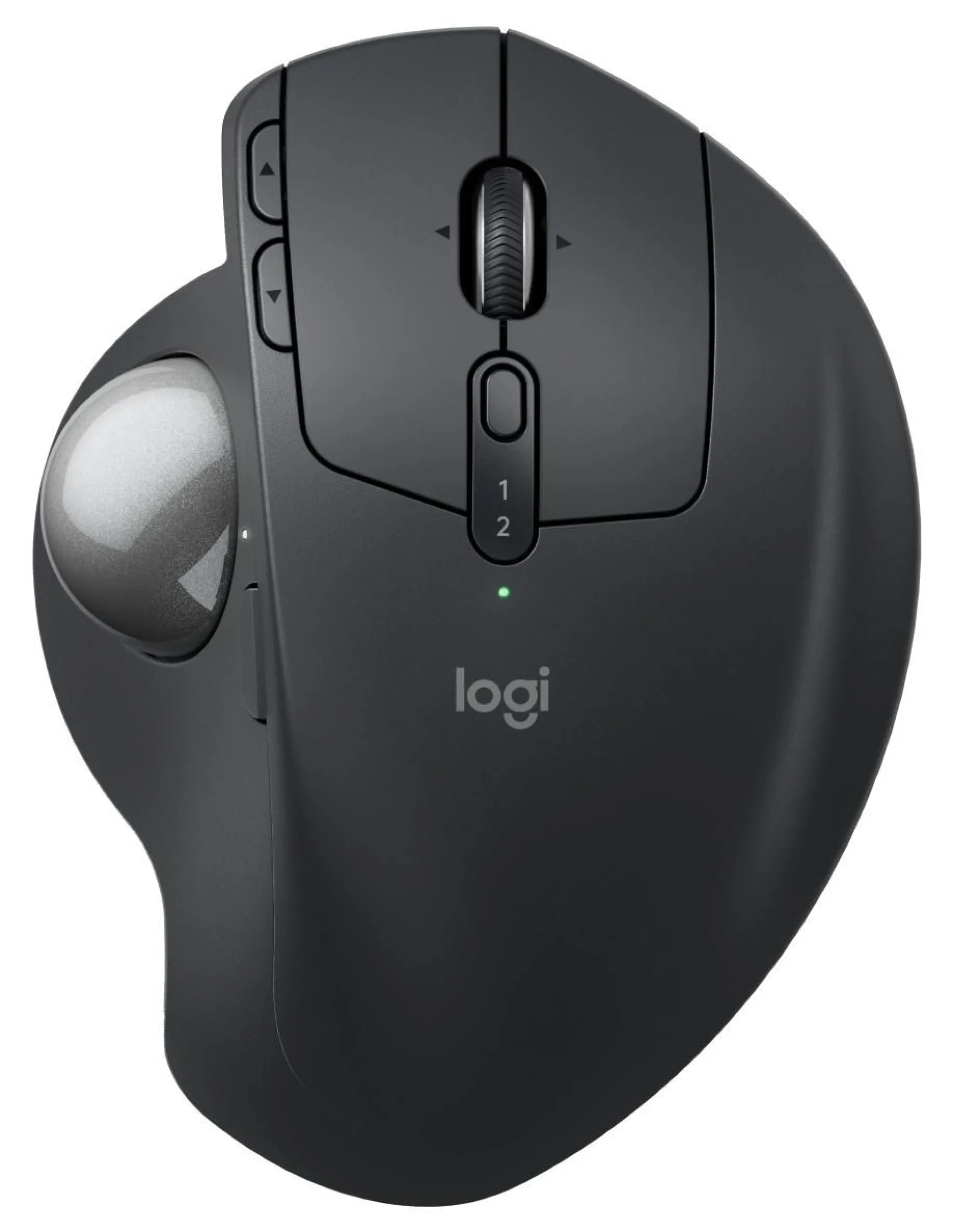 Logitech MX Ergo S, trådløs trackball-mus, sort