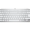 Logitech MX Keys Mini, trådløst belyst tastatur, nordisk layout, pale grey