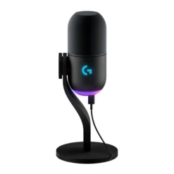 Logitech Yeti GX, bordmikrofon, sort