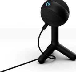 Logitech Yeti Orb, bordmikrofon, sort