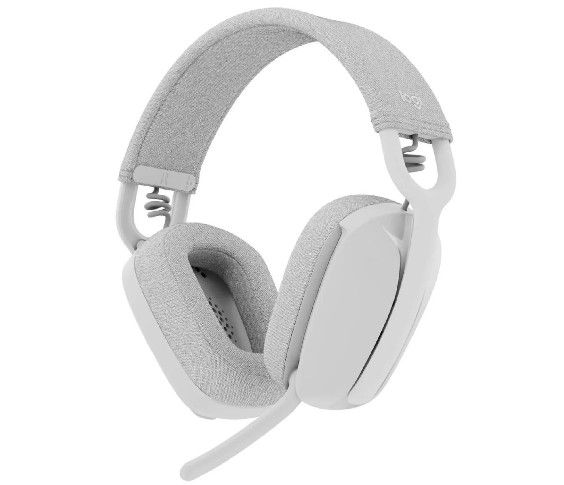 Logitech Zone Vibe 100, trådløst Bluetooth headset, hvid