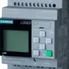 LOGO! 24CE logisk modul, display PU/I/O: 24V/24V/24V transistor, 8DI (4AI)/4DO