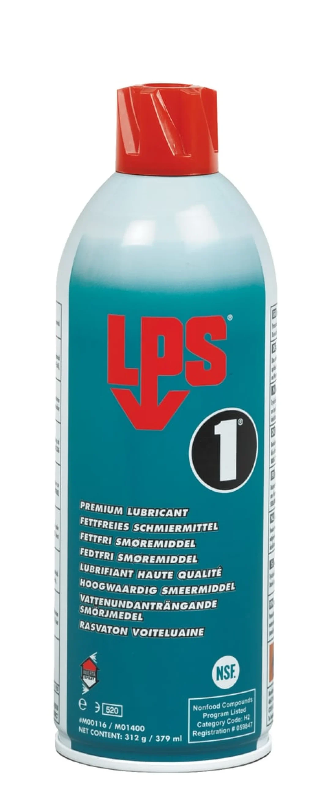 LPS1 smøremiddel, 300 ml spray