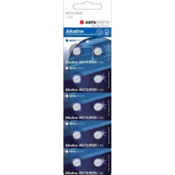 LR926/AG7 knapcellebatteri, 10-pak, Alkaline, 1,5V - AgfaPhoto
