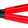 Låseringstang, sort, atramenteret, 180 mm, 44 11 J2, indvendig, lige