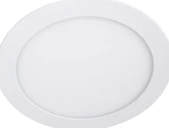 Lucette indbygningspanel, LED, 18W, 4000K, 1650 lumen, Ø225, mat hvid - Nordtronic