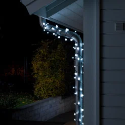 Lyskæde 80 hvide LED, 230V, IP44, 11,32 meter - Serie Cherry
