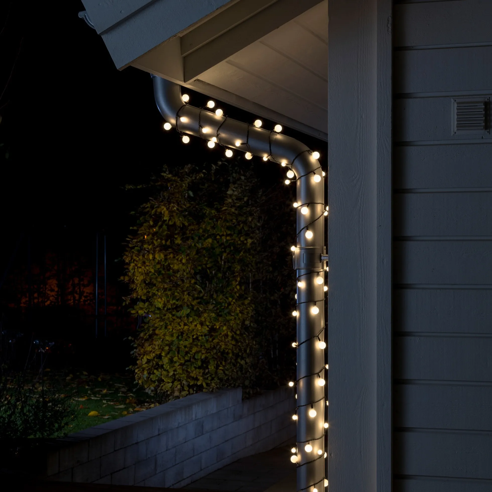 Lyskæde 80 varm hvid LED, 230V, IP44, 11.32 meter - Star Trading