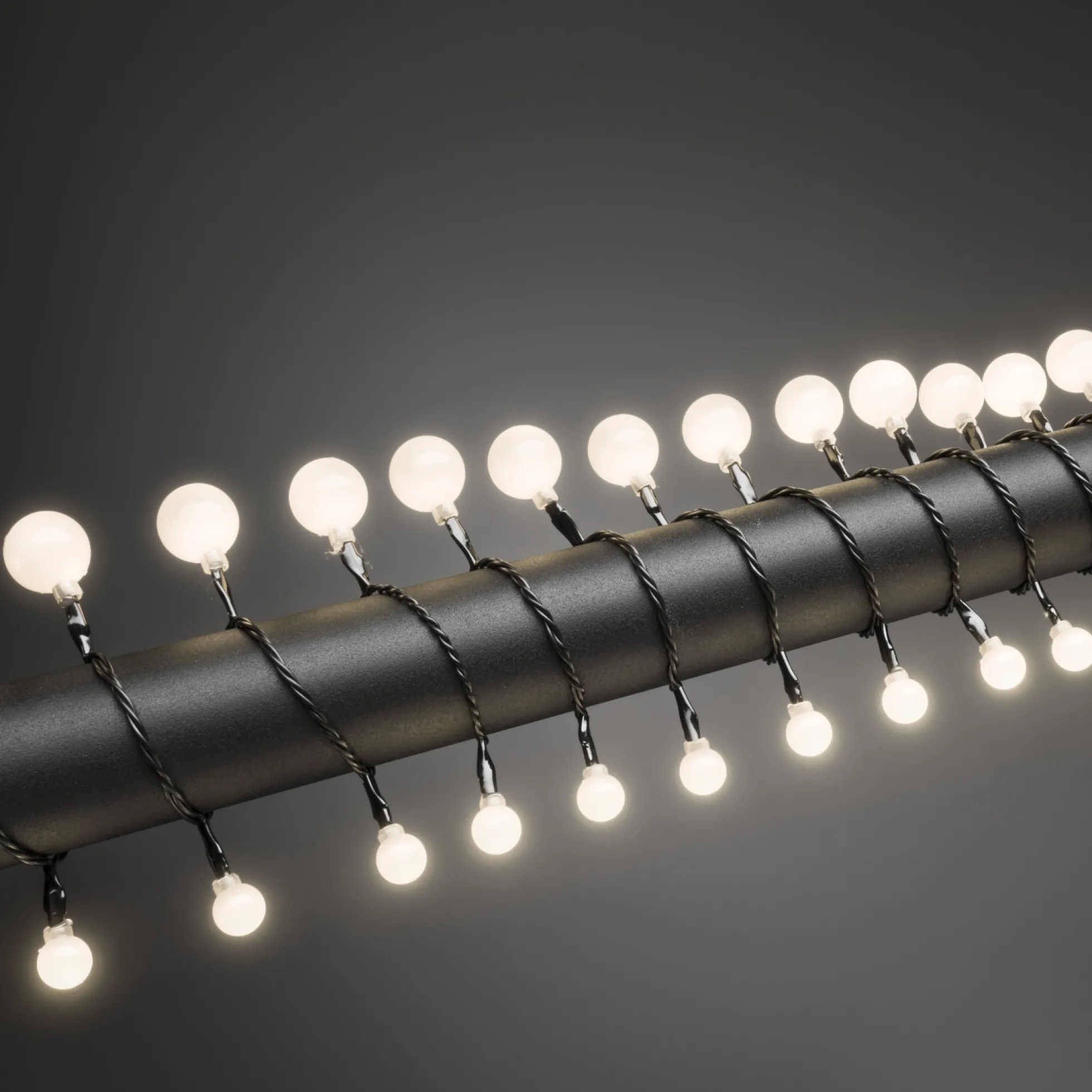 Lyskæde 80 varm hvid LED, 230V, IP44, 11.32 meter - Star Trading