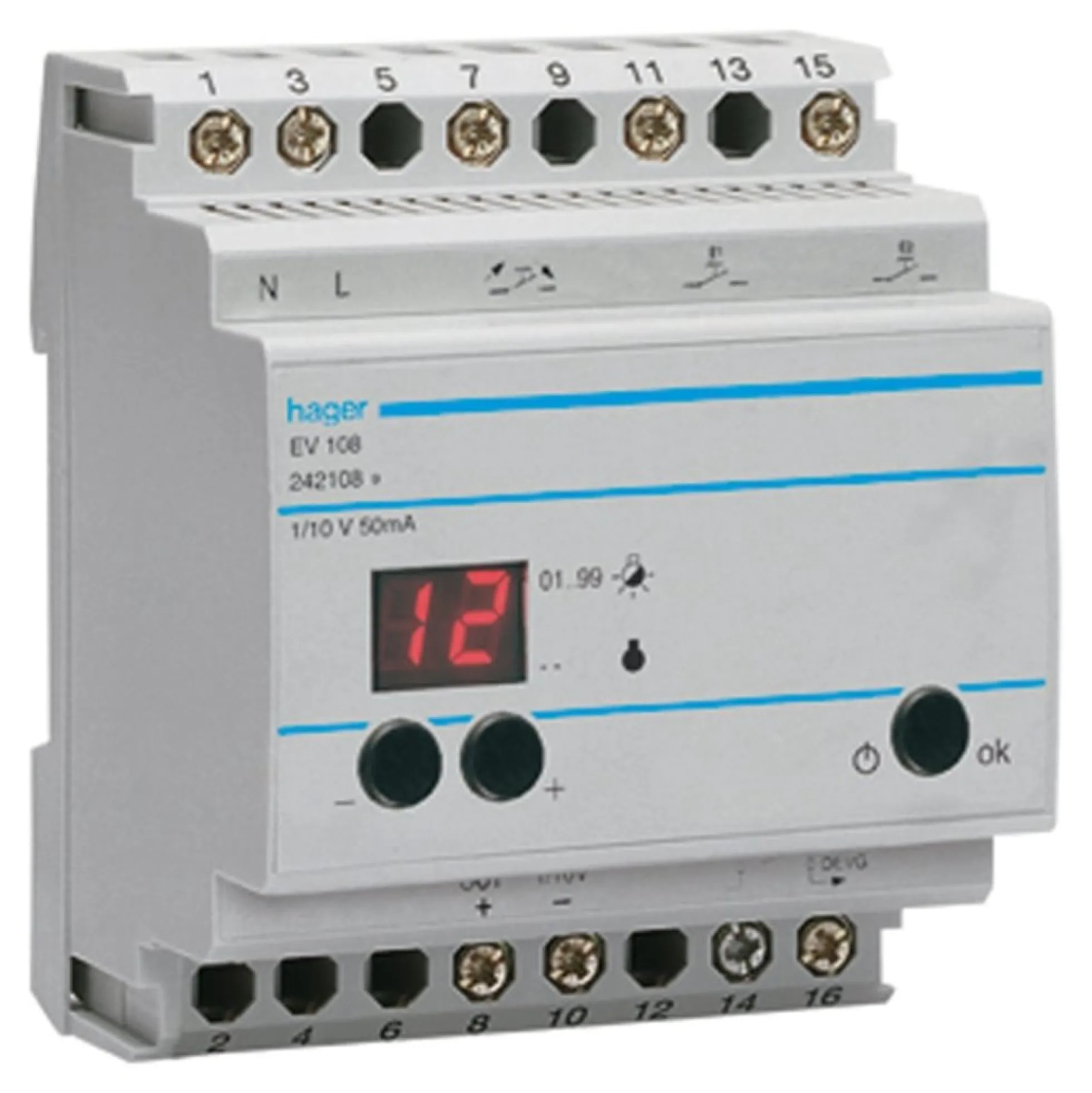 Lysstyringsenhed EV106 1-10V Komfort