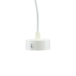 Madara GU10 pendel med ring, 1 meter ledning, Ø55x200mm, IP20, uden lyskilde