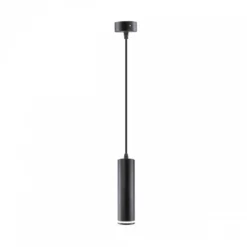 Madara GU10 pendel med ring, 1 meter ledning, Ø55x200mm, IP20, uden lyskilde