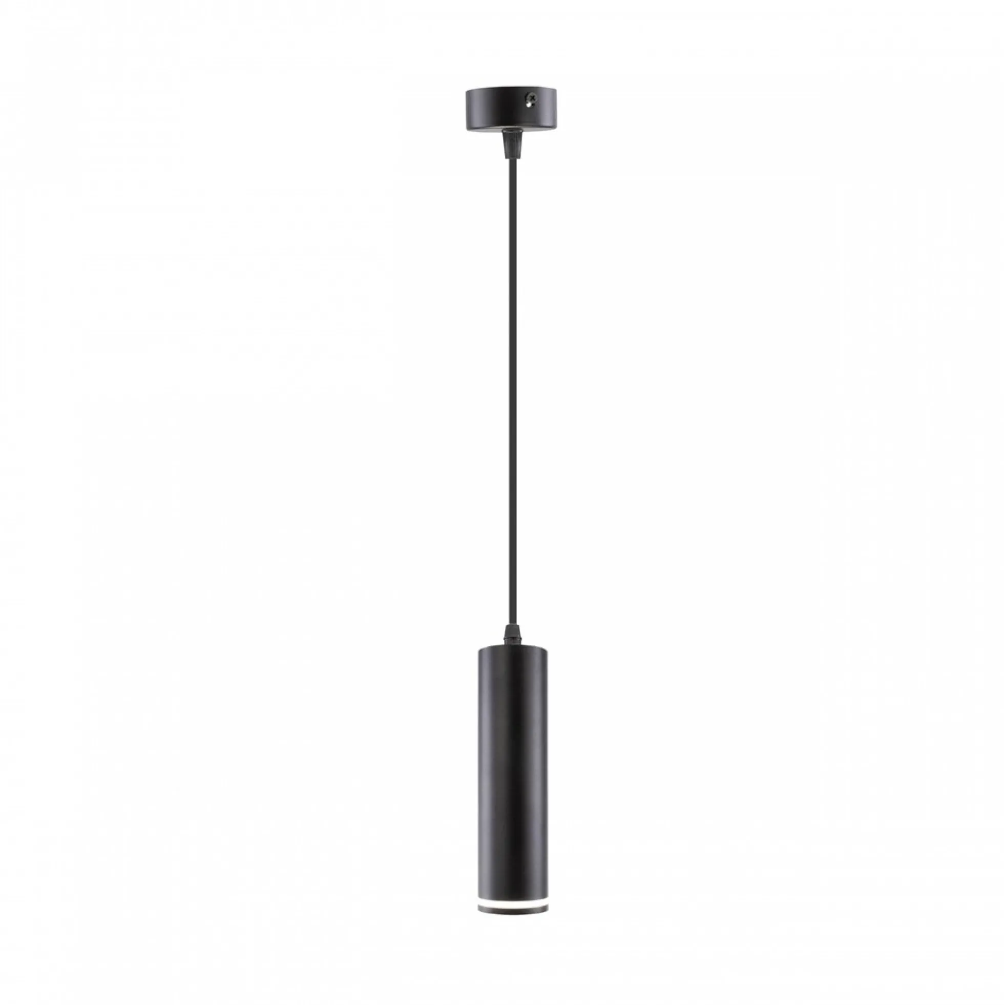 Madara GU10 pendel med ring, 1 meter ledning, Ø55x200mm, IP20, uden lyskilde