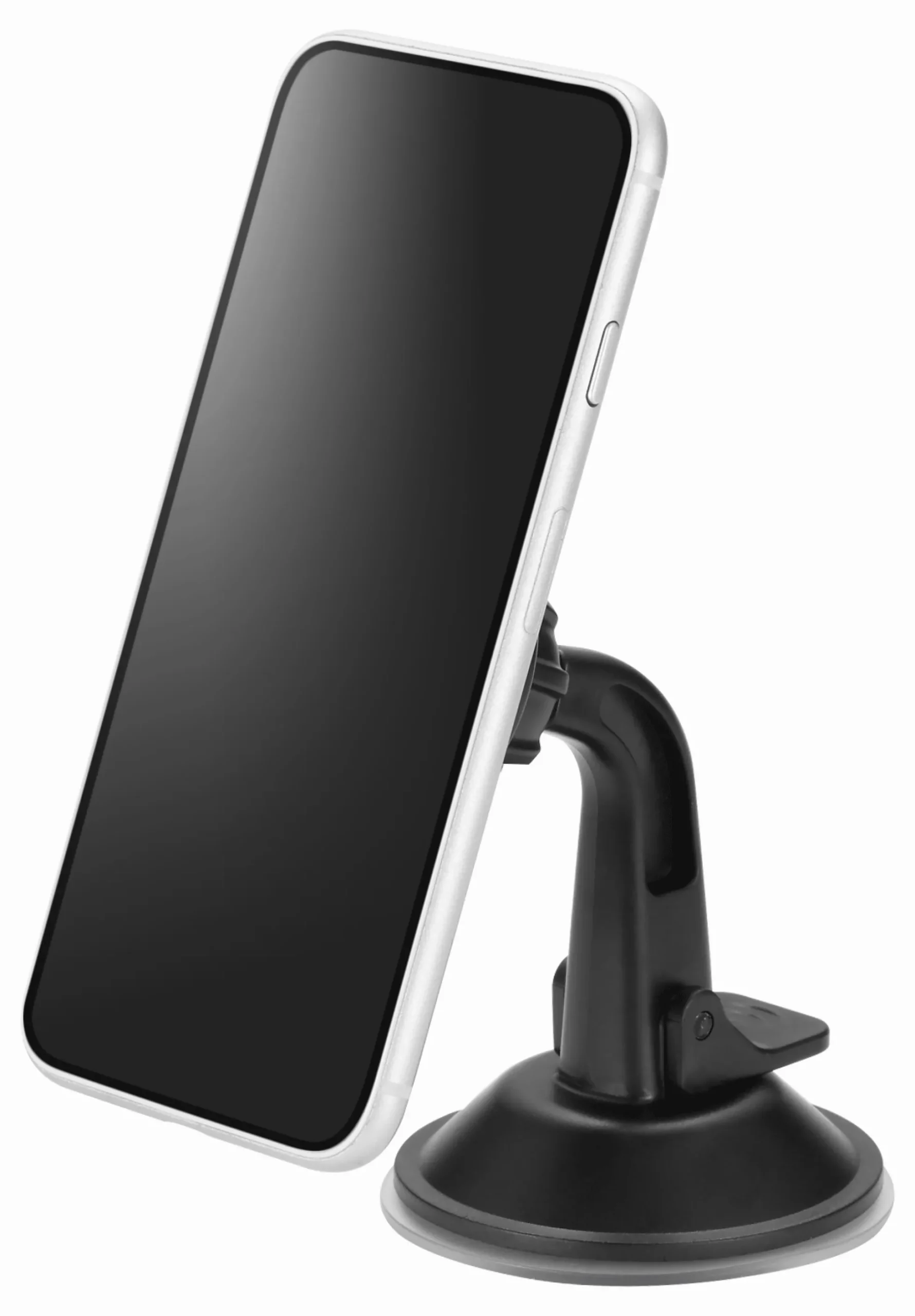 Magnetisk bilholder, ARM-C103, med sugekop, universal, sort