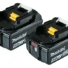 Makita batteri BL1850B, 18V, 5.0Ah, 2 stk