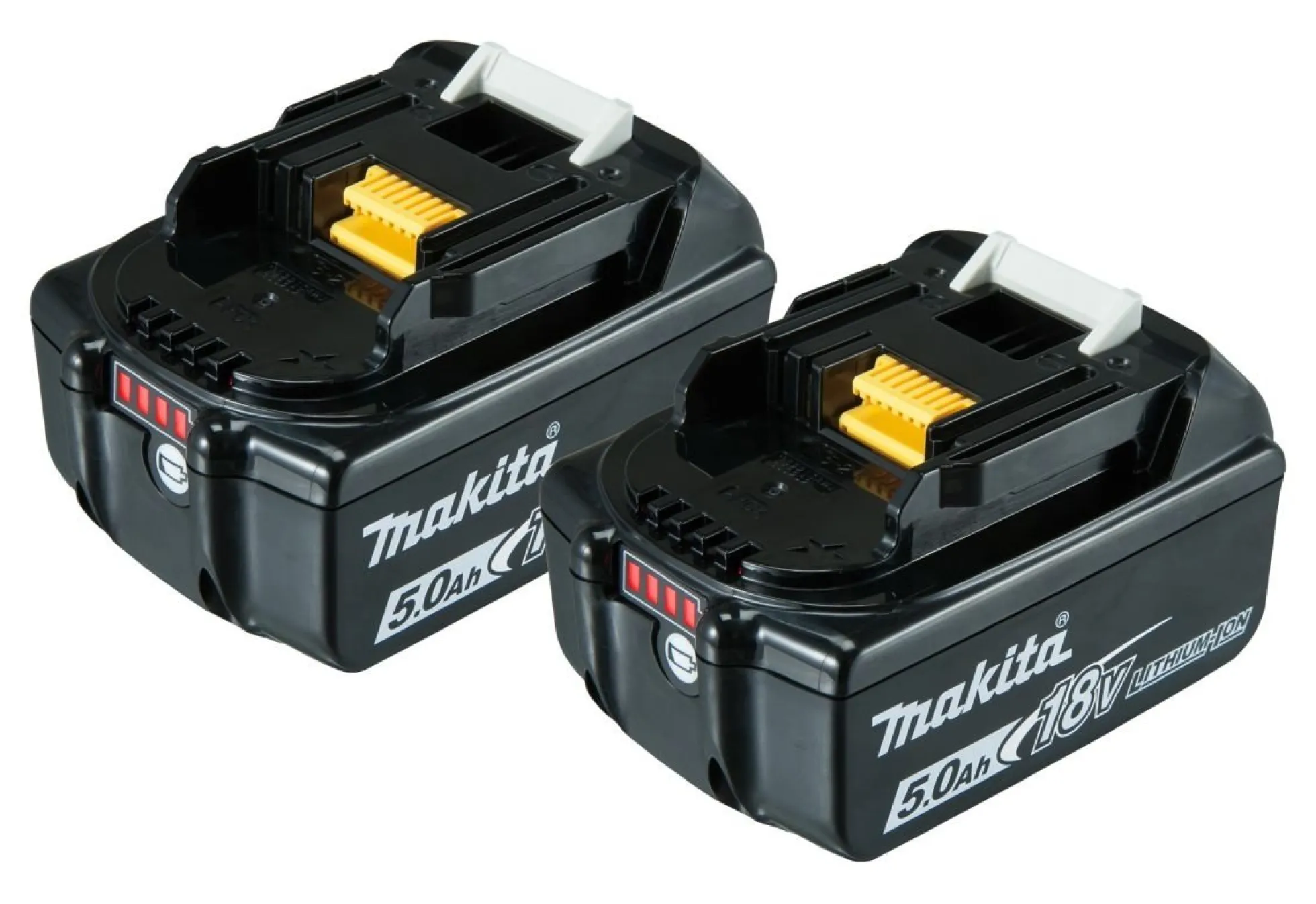 Makita batteri BL1850B, 18V, 5.0Ah, 2 stk